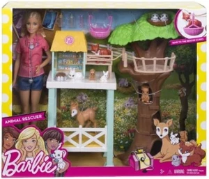 Barbie Animal Rescuer Doll and Playset (FCP78) - Picture 1 of 7