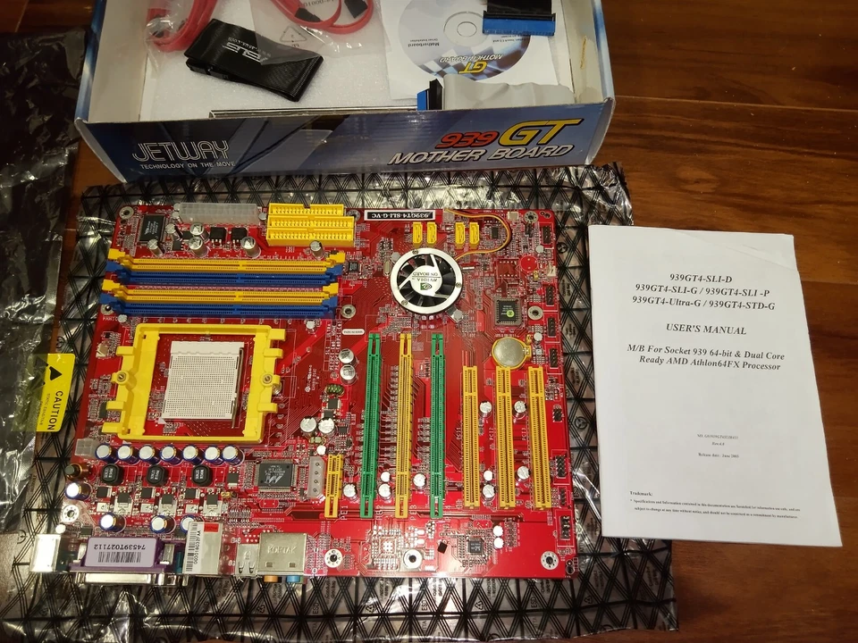 Jetway 939GT4-SLI-G VC Motherboard Socket 939 -- See Photos! - Image 1 of 4