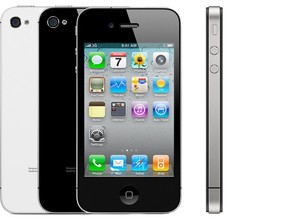 APPLE IPHONE 4S-16GB-BLACK -WHITE(VERIZON-UNLOCKED) MINT CONDITION-W/WARRANTY