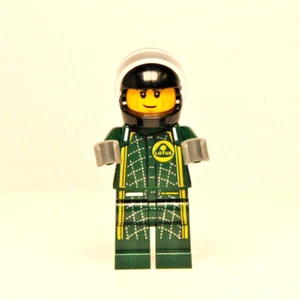 NEW Lego Speed Champions Lotus Evija Driver Minifigure (sc096) 76907 - Picture 1 of 5