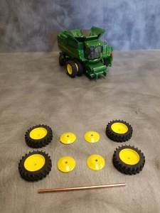 1/64 Farm custom scratch Combine 20.8R46 tire kit 4 tires spacers and axle - Picture 1 of 4