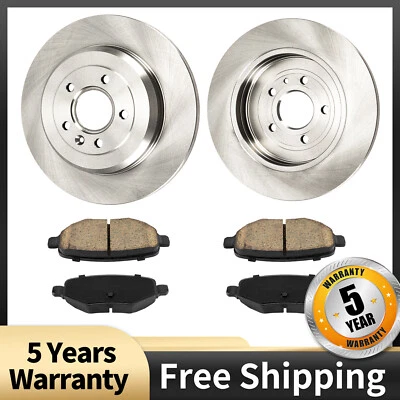 Задние дисковые диски и тормозные колодки для Ford Edge 2011-2014 Explorer 2011-2019 Taurus - Изображение 1 из 4