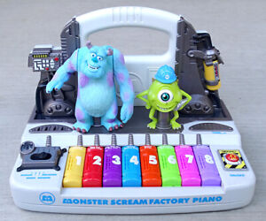 Monster Scream Factory Piano Tiger Monsters. Inc. Disney Pixar Hasbro EXC COND!