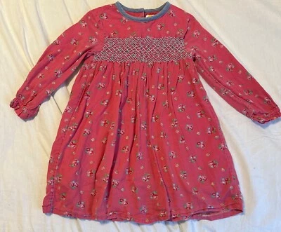 Baby Boden Red Mini Boden Smocked Dress Size 3-4 - Image 1 of 2