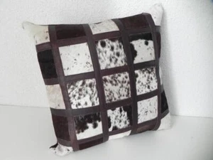 Ganado Cojín de Piel de Animal Sofá Decoración Nuevo - Imagen 1 de 6