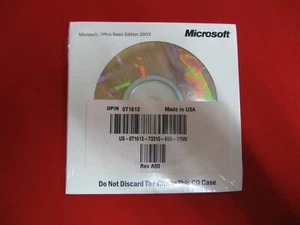 NEU versiegelt Microsoft Office Basic Edition 2003 | Englische Version mit Product Key - Bild 1 von 2