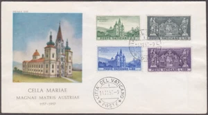 VATICAN Sc # 219-32 FDC (I) - 800th ANN of the MARIAZELL SHRINE in AUSTRIA - Picture 1 of 1