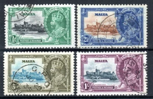 Malta 1935 Silver Jubilee set SG 210-13 FU CDS - Picture 1 of 1