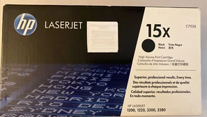 Cartucho de tóner negro HP 15X Laserjet (C7115X) (sellado de fábrica) - Imagen 1 de 1