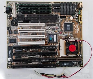 Soyo 4SAW2+Am486DX4/100Mhz+16MB RAM+PS/2-2032 battery mod-latest 128GB HDD BIOS - Photo 1/4