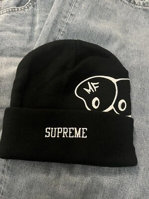 NEW Supreme MF Doom Beanie Black One Size - Image 1 of 4