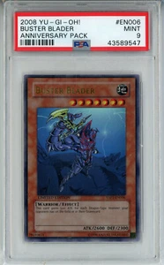 2008 YUGIOH YAP1-EN006 BUSTER BLADER ULTRA RARE HOLO FOIL PSA 9 MINT #43589547 - Picture 1 of 2