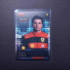 2022 Topps Turbo Attax F1 Carlos Sainz Diamond Limited Edition #LE13D - Bild 1 von 2