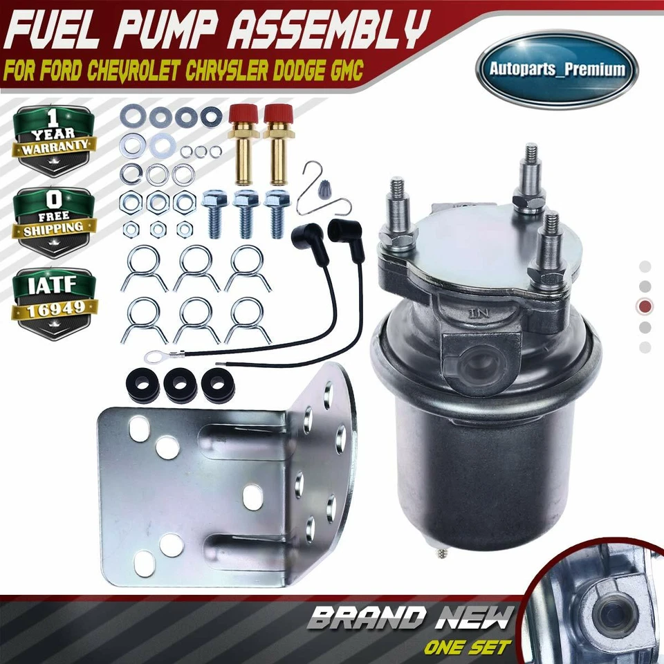 Bomba de combustible eléctrica para AMC Chevrolet GMC Cadillac Buick Dodge Ford Pontiac Olds Foto 1 de 4