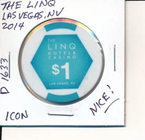 CASINO CHIP - THE LINQ LAS VEGAS NV 2014 ICON #D1633 - NICE CHIP - Bild 1 von 2