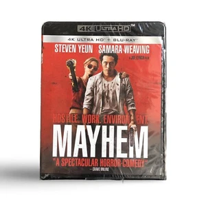MAYHEM 4K UHD + Blu-ray Brand New Sealed - Afbeelding 1 van 2