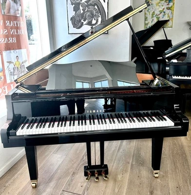 Yamaha GH1 Baby Grand Piano 5'3" Polished Ebony - Image 1 of 4