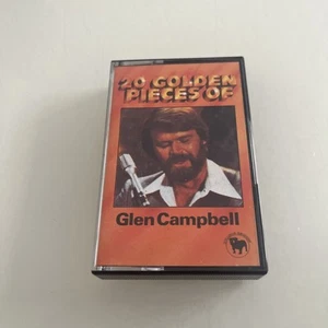 Glen Campbell - 20 Golden Pieces Of - Cassette Tape Tested & VGC - Picture 1 of 6