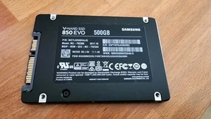Samsung 850 EVO 500GB 2.5" Internal SSD (M27LN500) - USED - GOOD 99% Health - Afbeelding 1 van 2