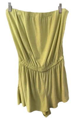 Mameluco de tela de rizo Granada New York de colección talla L amarillo traje de baño para mujer Foto 1 de 4