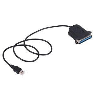 USB to Parallel 36 Pin Centronics Printer Adapter Cable Q7Z22659 - Afbeelding 1 van 6