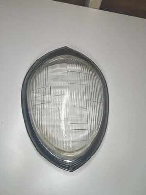 Bisel de faro Plymouth 1939 (corcoran-marrón) + faro Rite-Way Tear Drop Foto 1 de 4