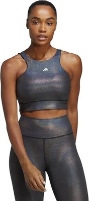 adidas PowerImpact Medium Support Longline Sports Bra Size L (D-DD Cup) 1913 - Image 1 of 2
