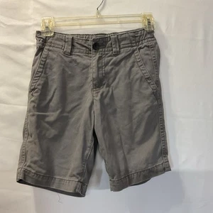 Urban Pipeline Boys Youth Size 8 Reg Cotton Gray Flat Front 4-pocket Shorts - Picture 1 of 7