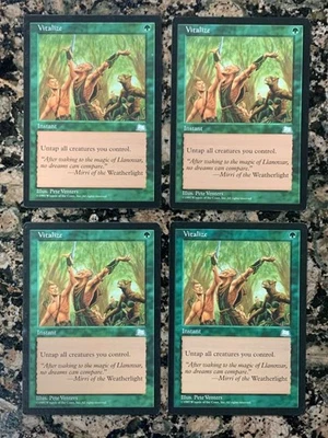 MTG Vitalize x4 Weatherlight, Magic the Gathering - Image 1 of 2