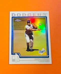2004 Topps cromo Adrian Beltre refractor paralelo -Tough Pull of Dodgers Legend - Imagen 1 de 2