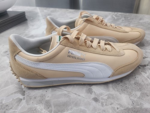 Scarpe da ginnastica unisex Puma Whirlwind taglia 9 marrone beige bianco