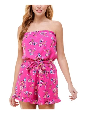 Romper feminino KINGSTON CINZA rosa sem mangas perna reta M - Imagem 1 de 3