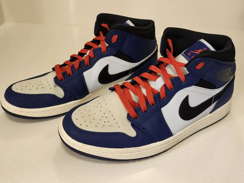 AIR JORDAN 1 Retro SE Medio Profundo Azul Real (Modelo 852542-400) Para Hombre Talla 10.5 Foto 1 de 4