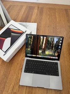 Apple MacBook Pro 14 in 2020 Space Gray/Apple M1 Pro 3.2 GHz, 1 TB 16 GB 16-Core - Afbeelding 1 van 4
