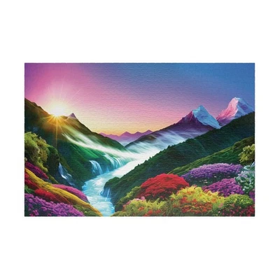 Mountain Creek Jigsaw Puzzle 1014-piece.  Great Gift! - Image 1 of 4