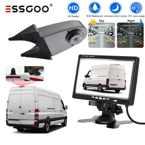 Cámara de marcha atrás IP68 IR con monitor de 7" para Sprinter Crafter Transit Transporter - Imagen 1 de 12