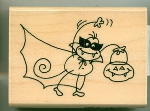STAMPENDOUS rubber stamp CHANGITO VAMP wood mounted, Halloween, H257 - Picture 1 of 1