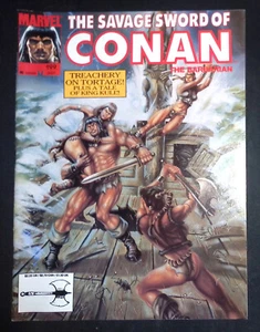 The Savage Sword Of Conan #199 Copper Age Marvel Magazine Group VF - Picture 1 of 3