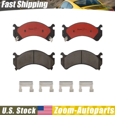 Juego de pastillas de freno de disco delanteras Brembo 2005-2008 Chevrolet Silverado 2500 HD Foto 1 de 3