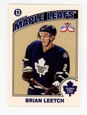 2004-05 Pacific BRIAN LEETCH Rare PHILADELPHIA INSERT #16 Toronto Maple Leafs