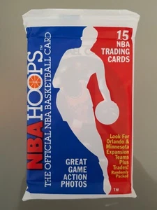1989-90 NBA Hoops Series 2 Pack 15 Basketball Cards; Rookies; Michael Jordan? - Bild 1 von 2