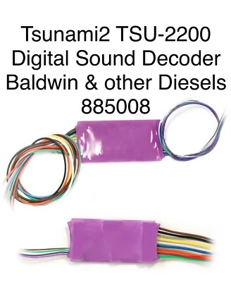 Soundtraxx TSU-2200 Tsunami2 Digital Sound Decoder : Baldwin & other Diesel - Image 1 of 2