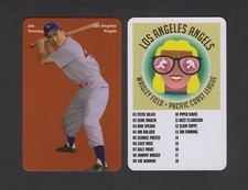 JIM FANNING, Los Angeles Angels/PCL | FIRST PRINTING color card Carl Aldana 2018