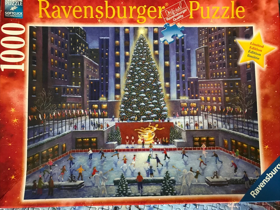 Ravensburger 19563 NYC Christmas Jigsaw Puzzle - 1000 Piece