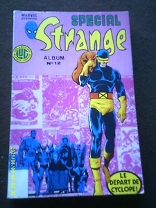 MARVEL ALBUM SPECIAL STRANGE N 12 LE DEPART DE CYCLOPE - Imagen 1 de 5