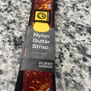 Correa para guitarra Planet Waves nueva con etiquetas - diseño Sun - Imagen 1 de 9