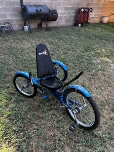 Mobo Triton Pro Three Wheeled Adult Cruiser, Blue (Used) - Picture 1 of 1