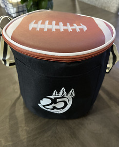 Silverton Casino Football Insulated Soft Cooler Bag ~ Adjustable Shoulder Strap