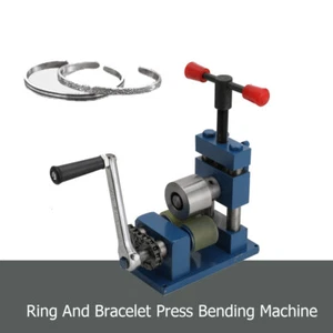 Hand Crank Ring Bracelet Press Bending Machine Making Tool Jewelry Ring Bender - Picture 1 of 12