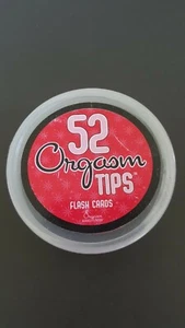 52 Orgasmus Tipps Lernkarten Erwachsene Sex Tipps Paare Vorspiel Spaß - Bild 1 von 2